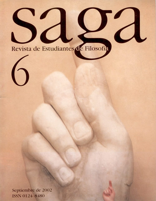 SAGA Journal of Philosophy Students, issue 6
