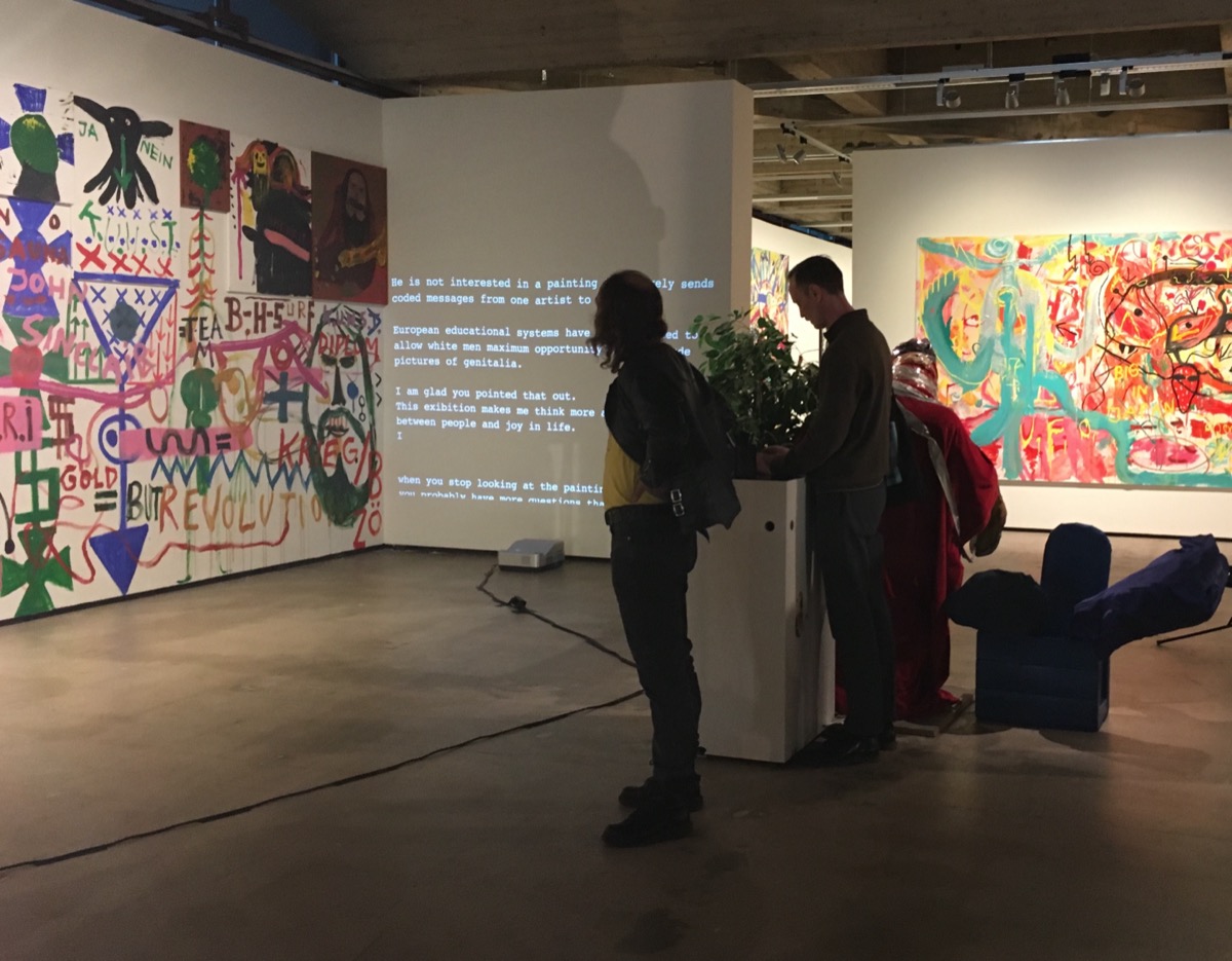 Free Falling intervention at EMMA Museum of Modern Art, Espoo 2019